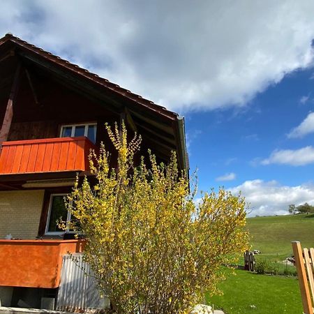 Naturnahe Familienwohnung Ruschegg Exteriér fotografie