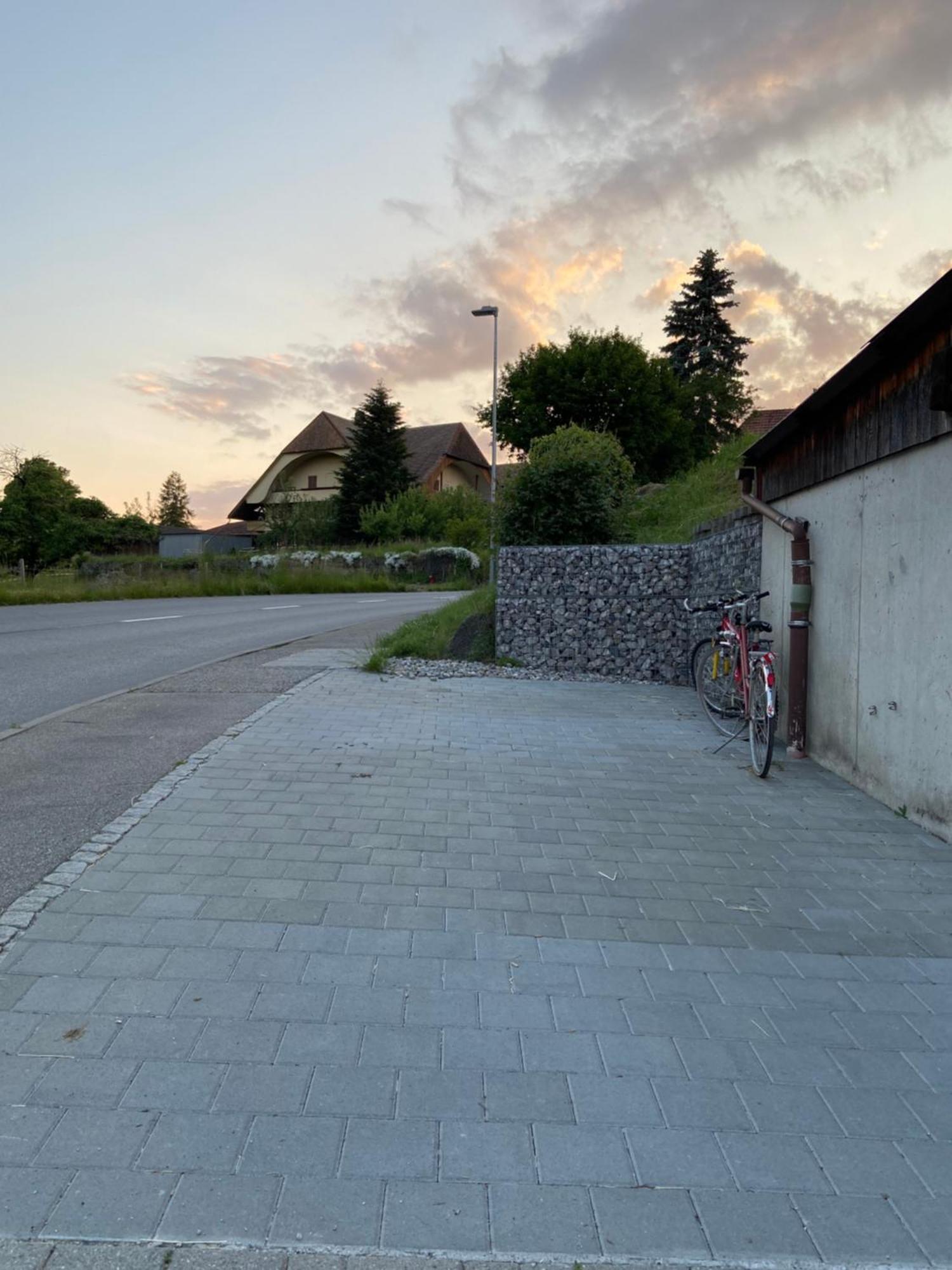 Naturnahe Familienwohnung Ruschegg Exteriér fotografie