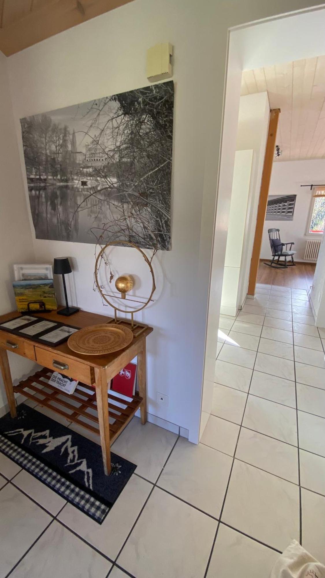 Naturnahe Familienwohnung Ruschegg Exteriér fotografie