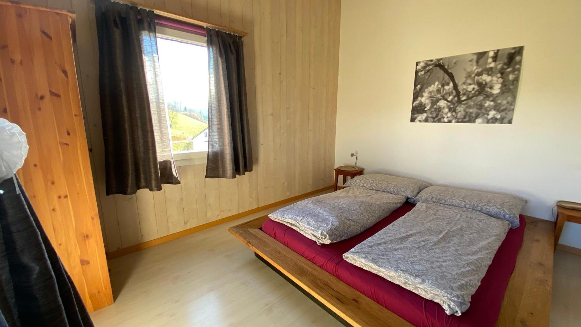 Naturnahe Familienwohnung Ruschegg Exteriér fotografie
